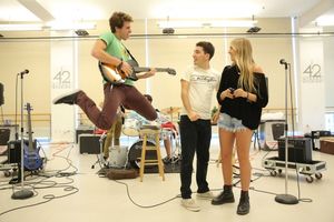 Jimmy Brewer, Coby Getzug and Veronica Dunne Photo