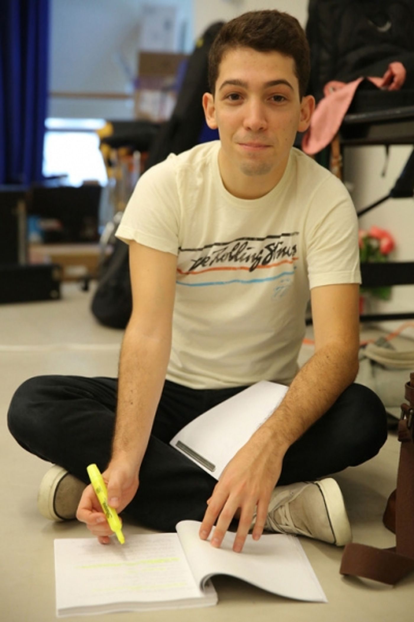 Photo Flash: In Rehearsal with CTG's THE BLACK SUITS; Cast Announced - Jimmy Brewer, Annie Golden and More!  Image