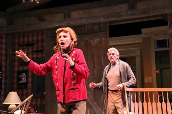 Colleen Smith-Wallnau (Hoboken) as Helga and Carl Wallnau as Sidney Photo