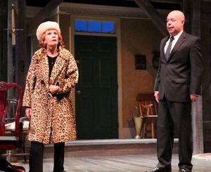 Colleen Smith-Wallnau (Hoboken) as Helga and Paul Whelihan (Bloomfield) as Porter Photo