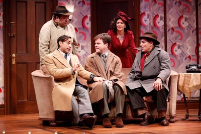 Seated, Ben Steinfeld, Eric Bryant, Jim Bracchitta; standing Richard Ruiz and Zoe Win Photo
