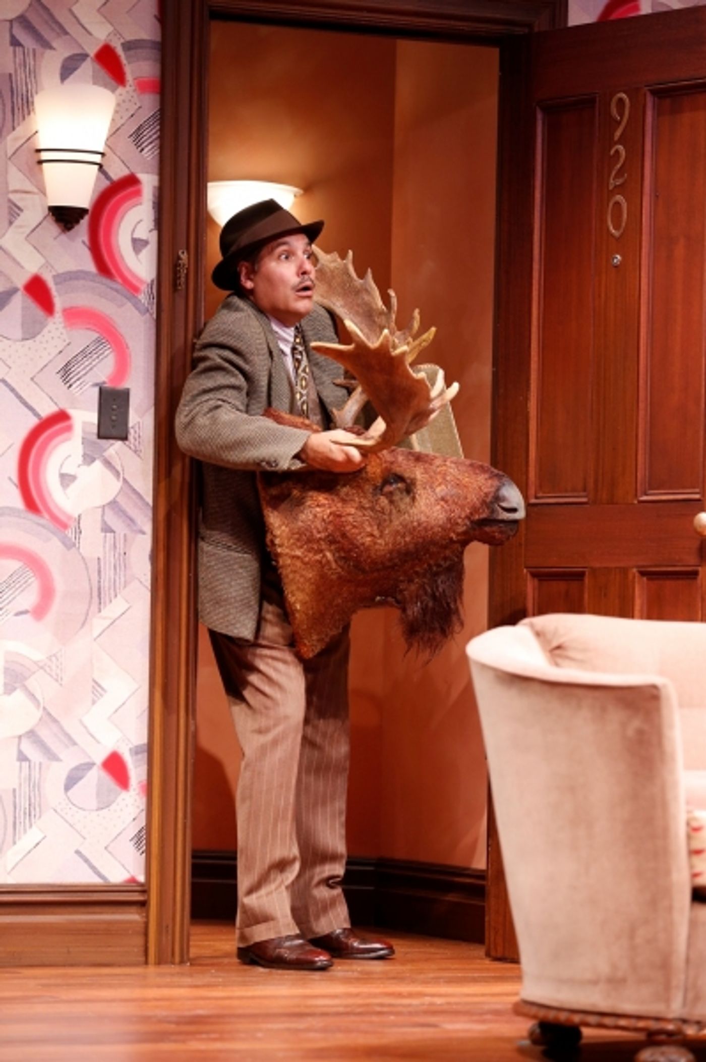 Photo Flash: First Look at David Beach and More in Westport Country Playhouse's ROOM SERVICE  Image