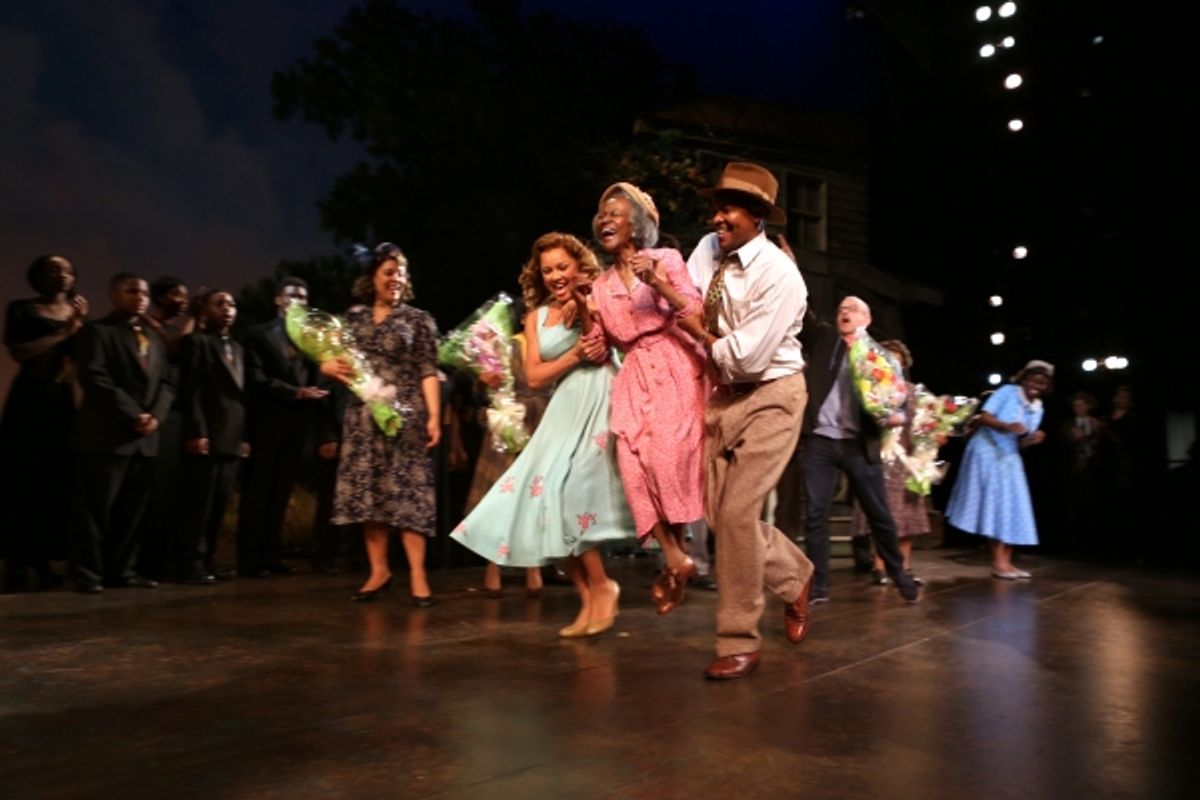 Vanessa Williams, Cicely Tyson and Leon Addison Brown at 