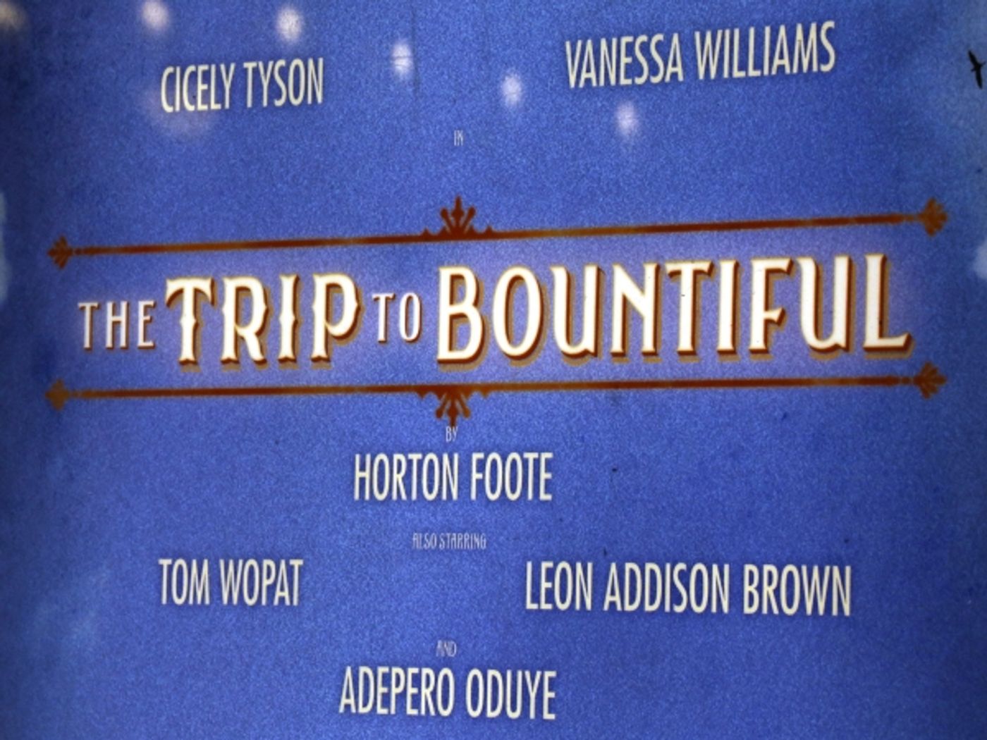 Photo Coverage: Cicely Tyson & THE TRIP TO BOUNTIFUL Cast Take Final Bow on Broadway  Image