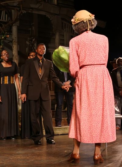 Cicely Tyson serenaded by her students Photo