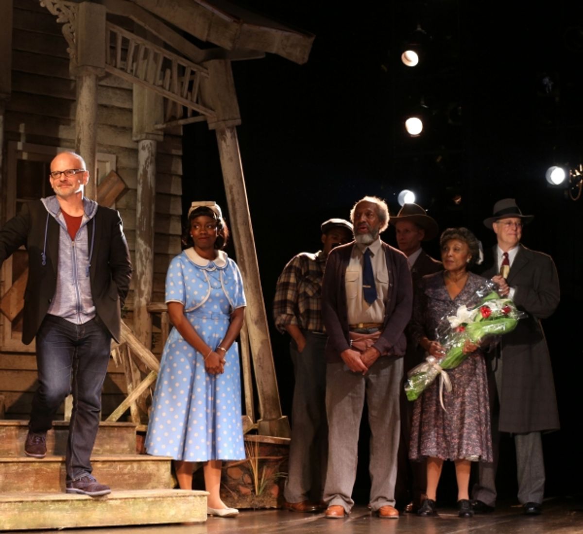 Director Michael Wilson, Adepero Oduye, Arthur French & Cast  at 