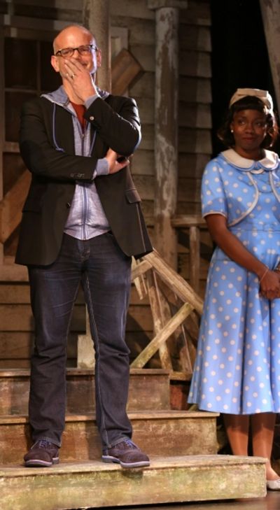 Director Michael Wilson and Adepero Oduye  Photo