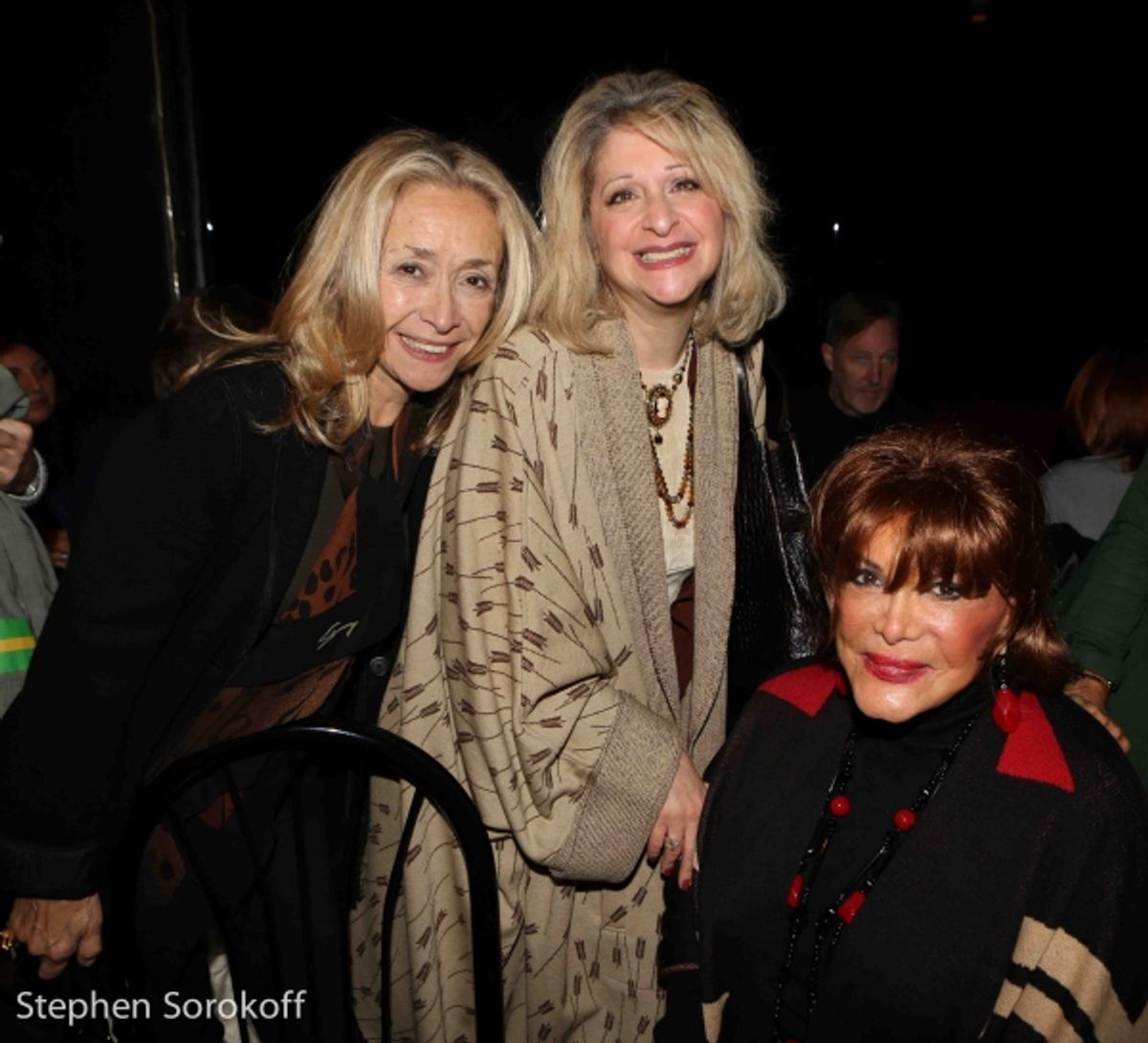 Eda Sorokoff, Julie Budd, Connie Francis at 