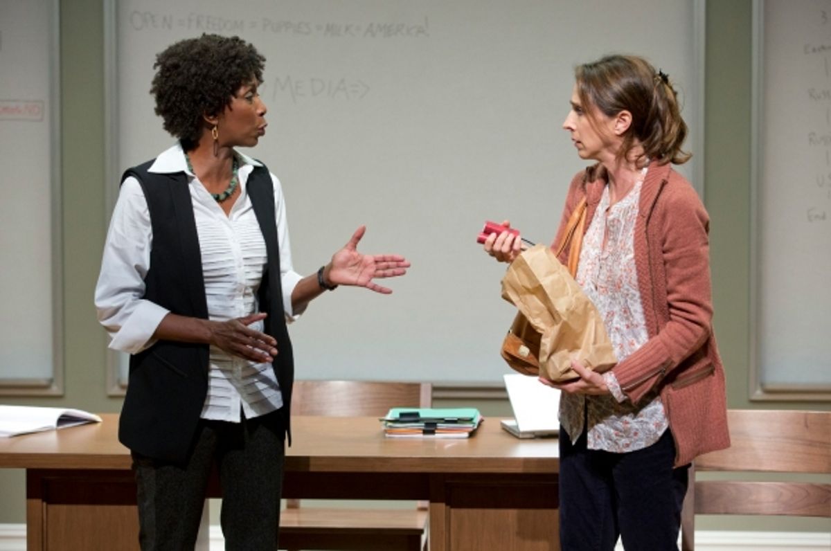 Sharon Washington, Marin Hankle at 