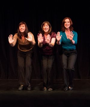 Kate Haight, Kim Wellman and Nancy Haffey @ BroadwayWorld Kate Haight, Kim Wellman and Nancy Haffey Photo