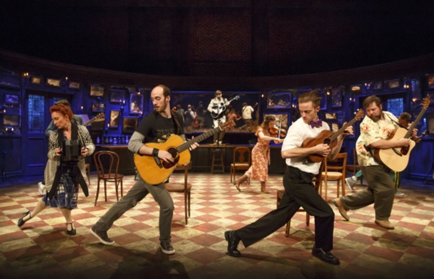 Photo Flash: First Look at ONCE National Tour - Stuart Ward, Dani De Waal & More!  Image