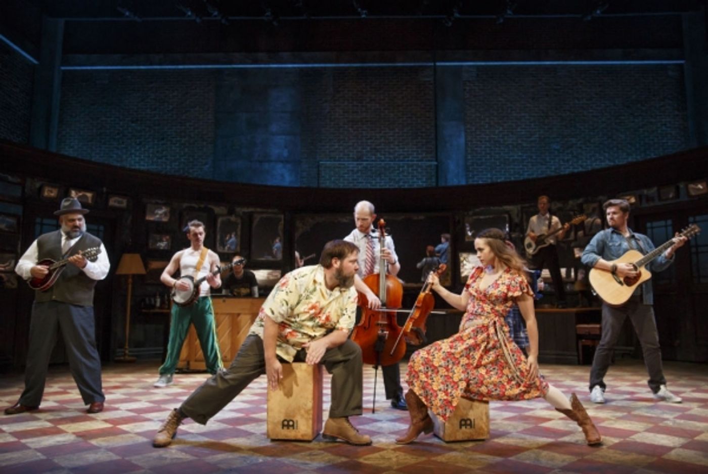 Photo Flash: First Look at ONCE National Tour - Stuart Ward, Dani De Waal & More!  Image