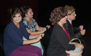 rene Hort, Fort Lee; Dana Kemp, Garfield; Amy Levine, Teaneck; Frank McDonell, River  Photo