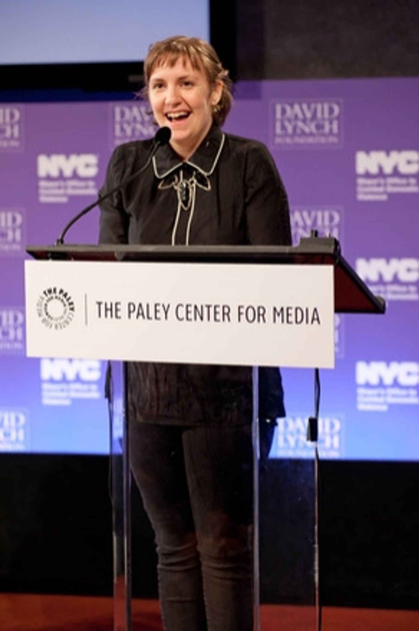 Photo Flash: Lena Dunham and More at David Lynch Foundation's 'Women. Meditation. Stress.' Event  Image