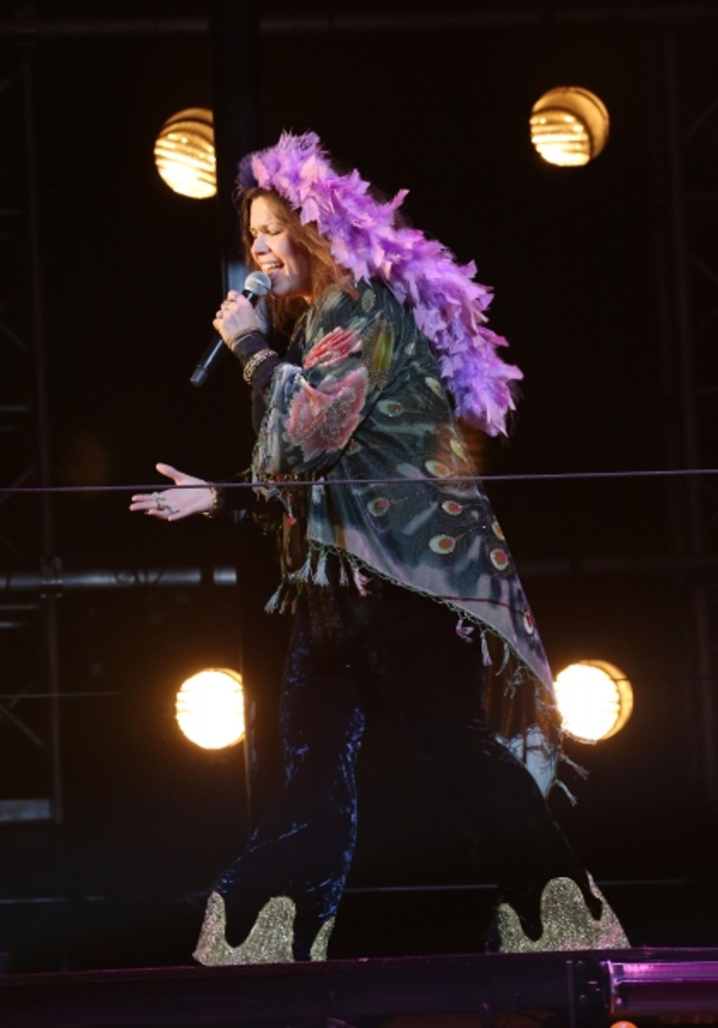 Photo Coverage: Mary Bridget Davies & A NIGHT WITH JANIS JOPLIN Cast Take First Broadway Bow!  Image