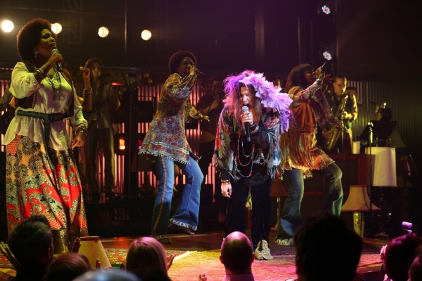 Photo Coverage: Mary Bridget Davies & A NIGHT WITH JANIS JOPLIN Cast Take First Broadway Bow! Image