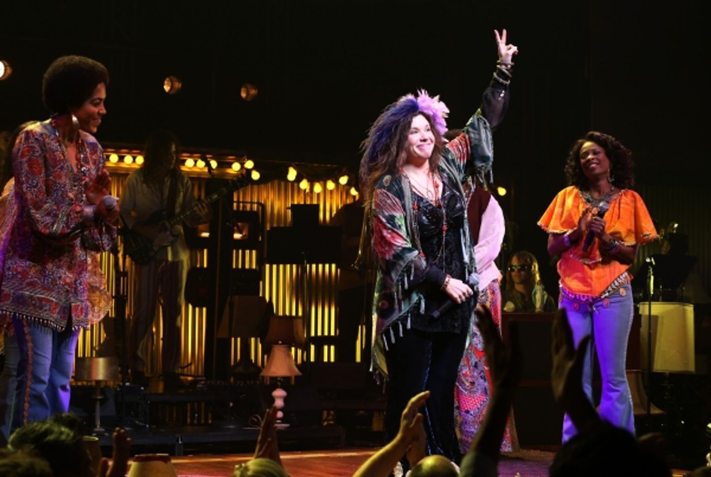 Photo Coverage: Mary Bridget Davies & A NIGHT WITH JANIS JOPLIN Cast Take First Broadway Bow! Image