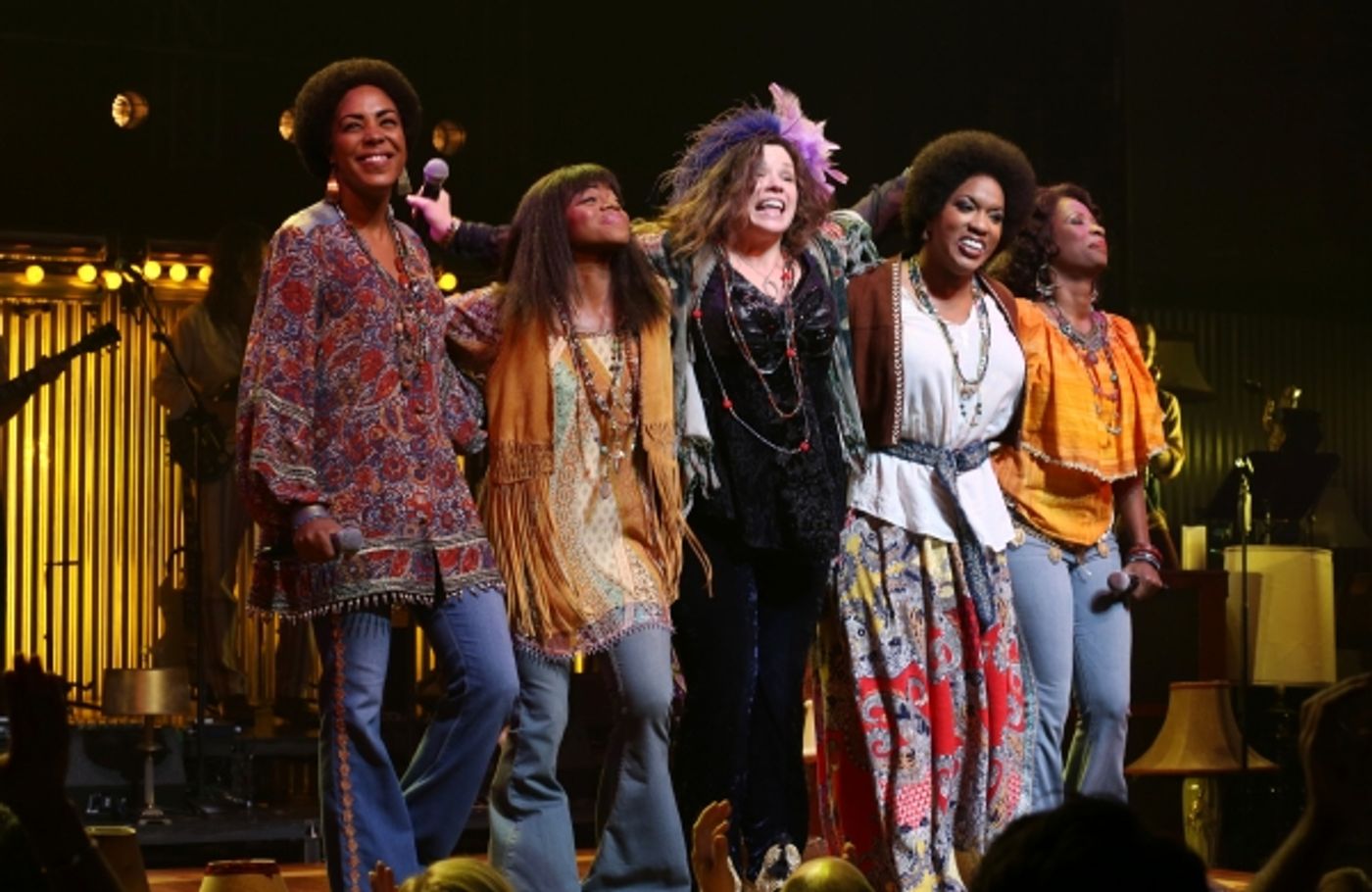 Photo Coverage: Mary Bridget Davies & A NIGHT WITH JANIS JOPLIN Cast Take First Broadway Bow! Image