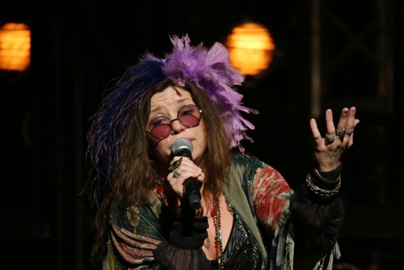 Photo Coverage: Mary Bridget Davies & A NIGHT WITH JANIS JOPLIN Cast Take First Broadway Bow!  Image
