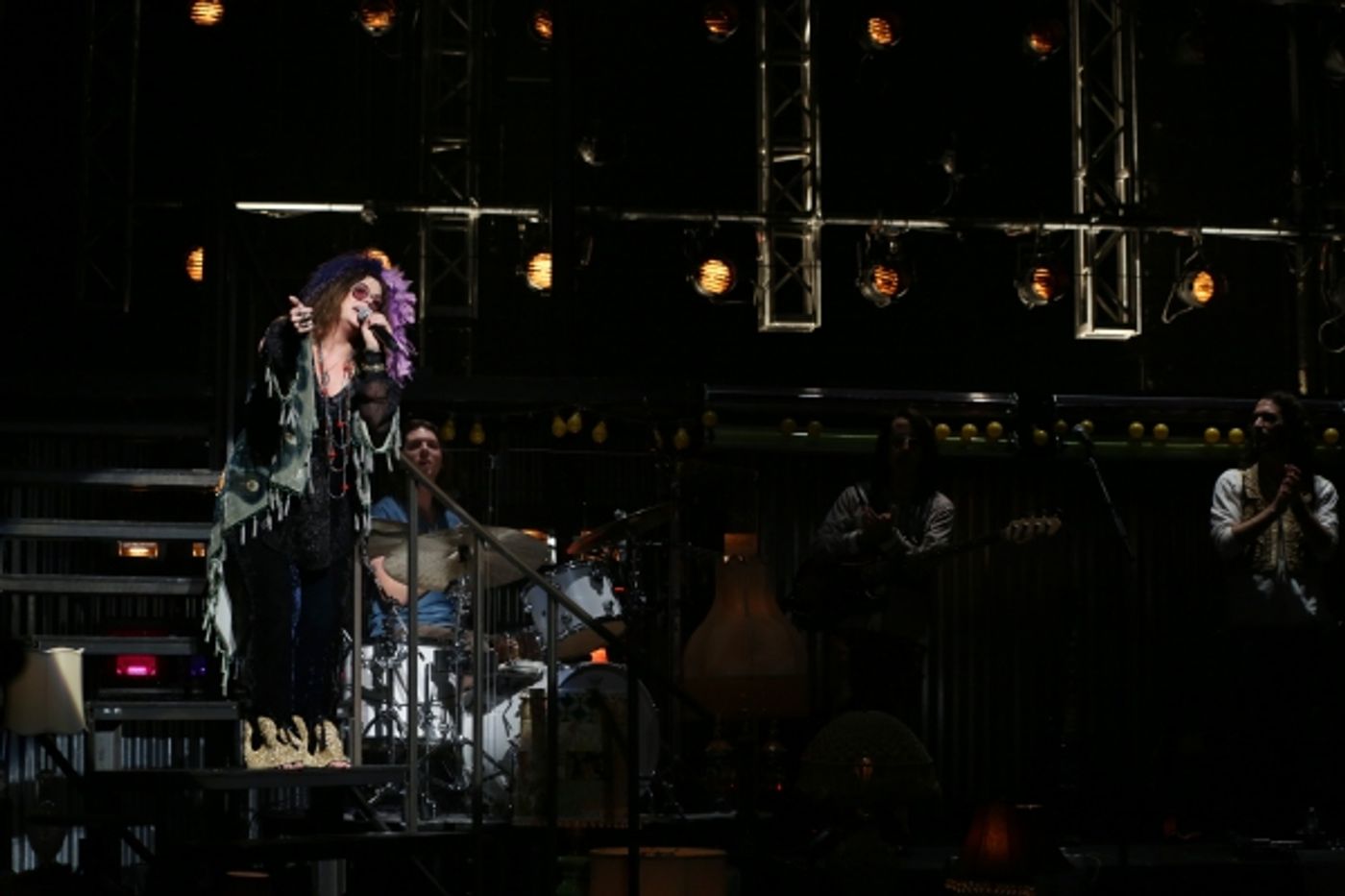 Photo Coverage: Mary Bridget Davies & A NIGHT WITH JANIS JOPLIN Cast Take First Broadway Bow!  Image