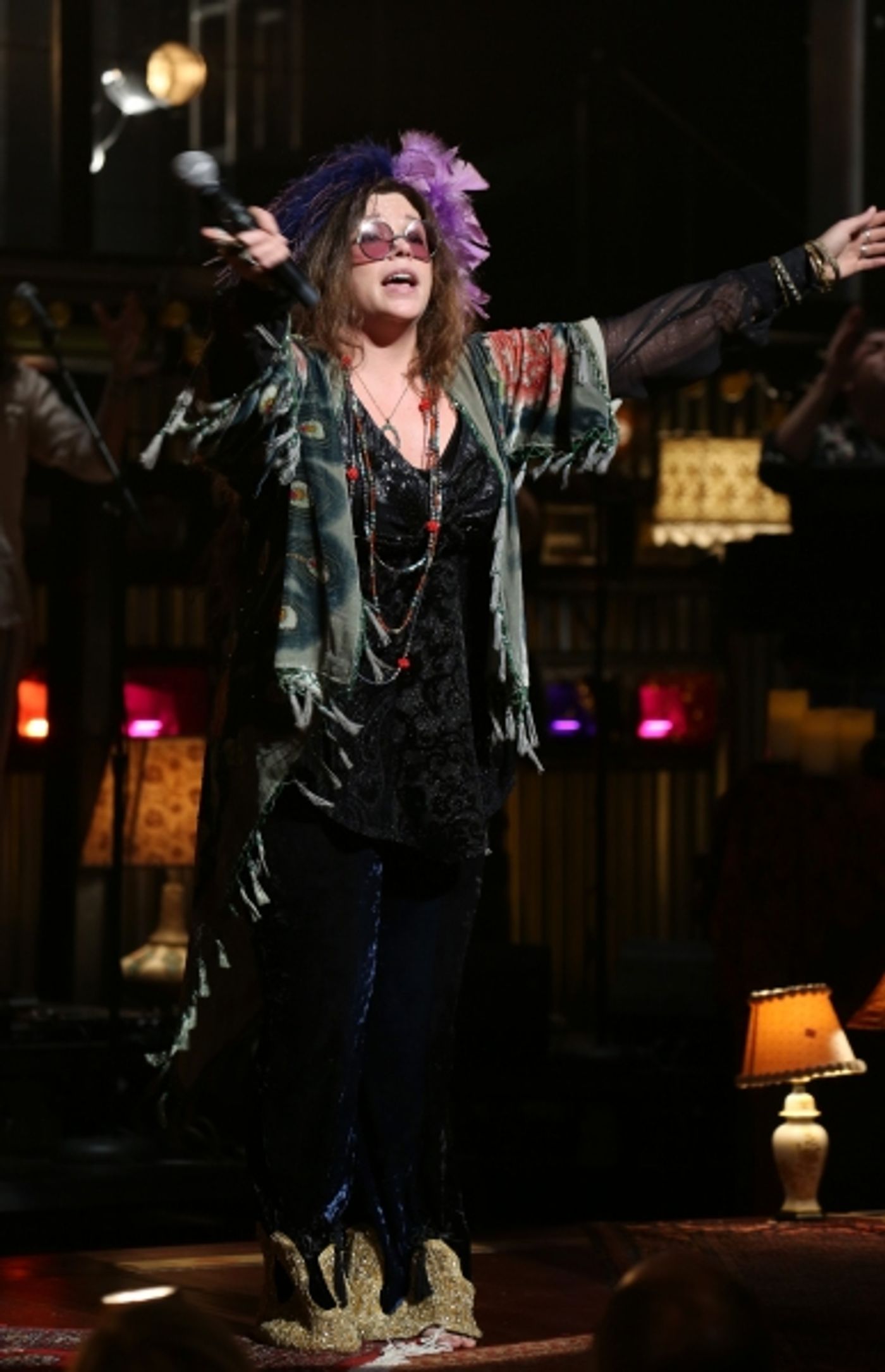 Photo Coverage: Mary Bridget Davies & A NIGHT WITH JANIS JOPLIN Cast Take First Broadway Bow!  Image