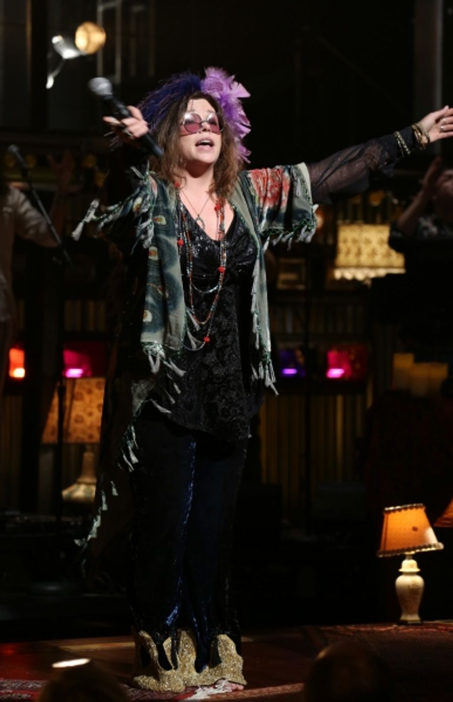 Photo Coverage: Mary Bridget Davies & A NIGHT WITH JANIS JOPLIN Cast Take First Broadway Bow! Image