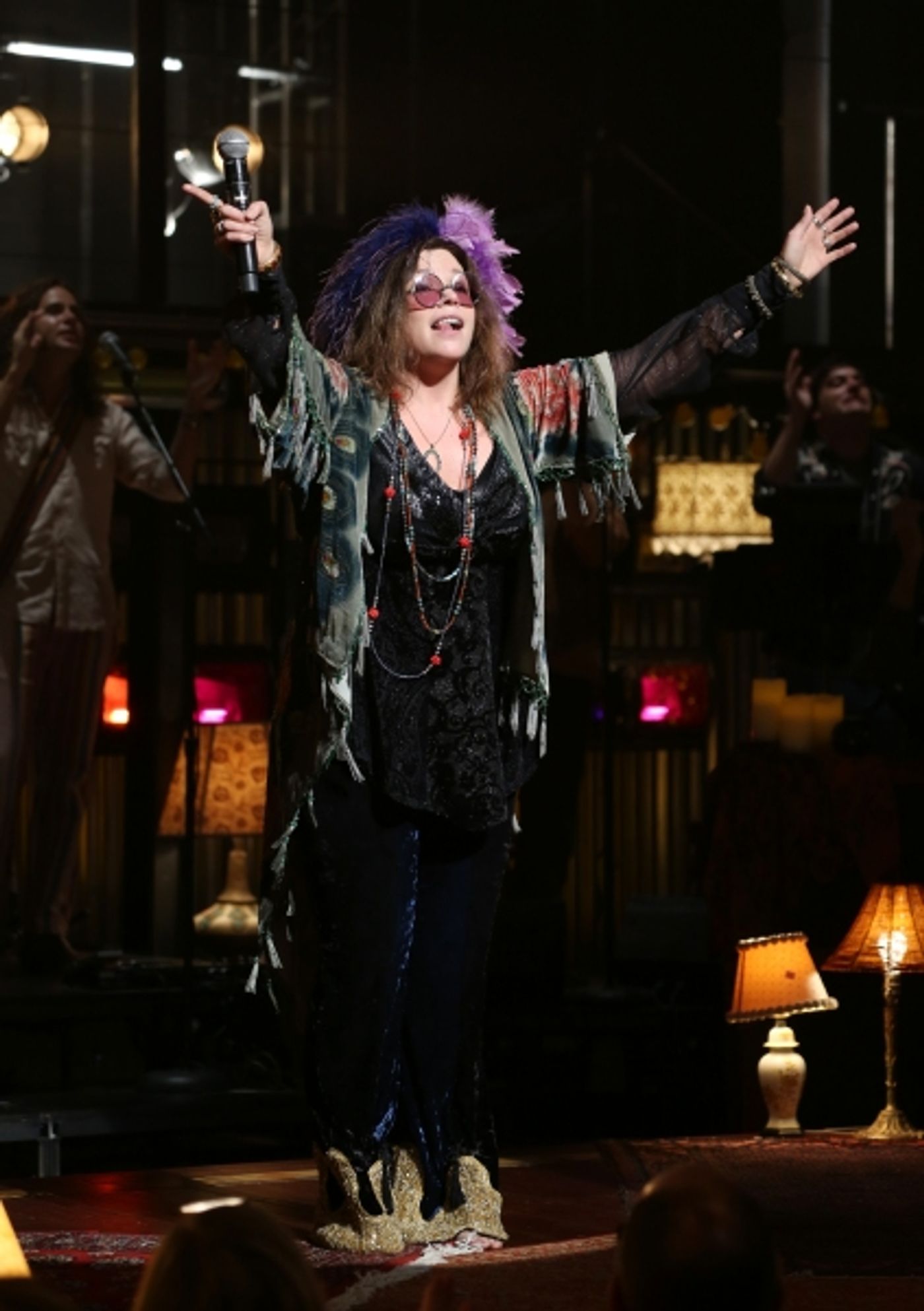 Photo Coverage: Mary Bridget Davies & A NIGHT WITH JANIS JOPLIN Cast Take First Broadway Bow!  Image