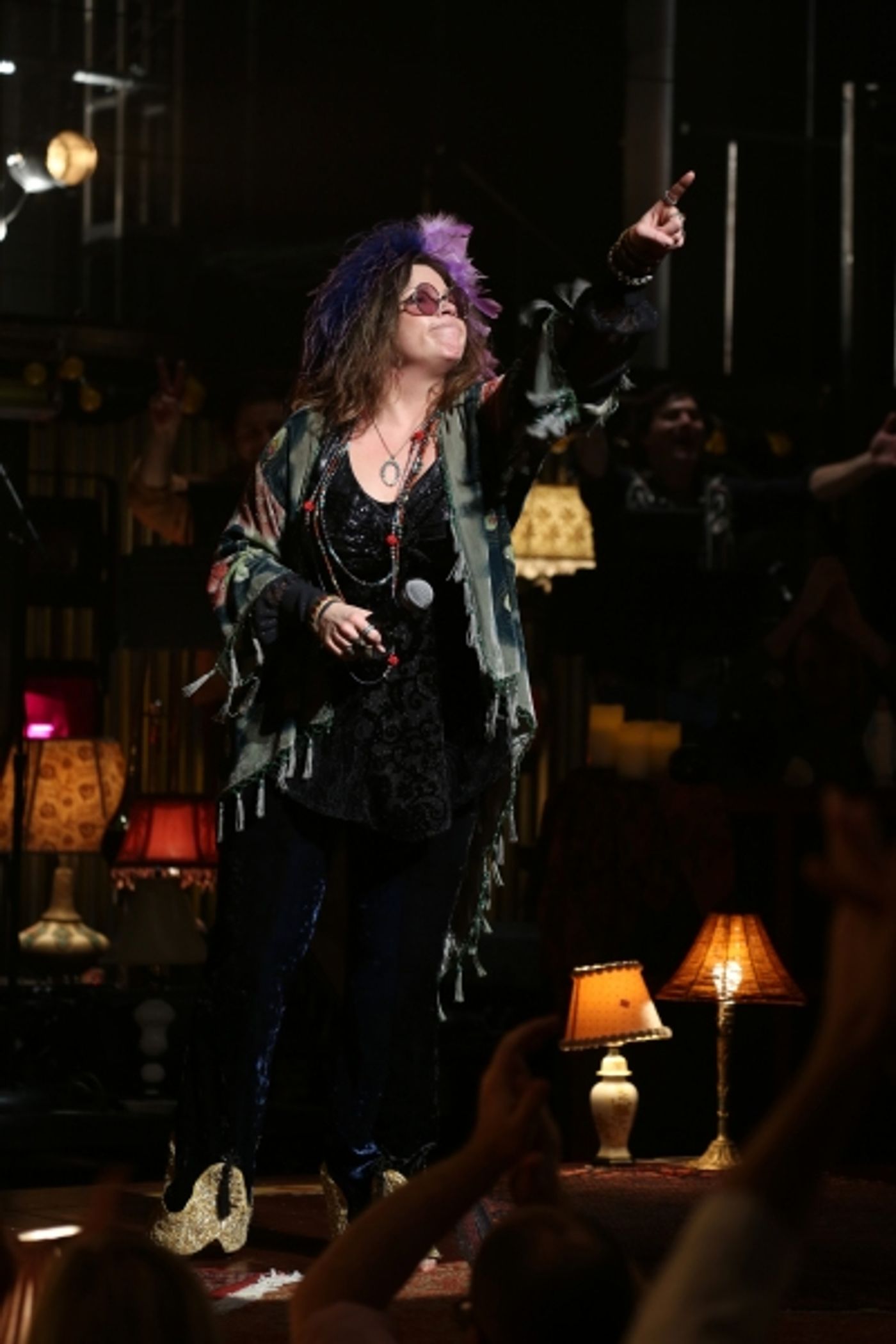 Photo Coverage: Mary Bridget Davies & A NIGHT WITH JANIS JOPLIN Cast Take First Broadway Bow!  Image