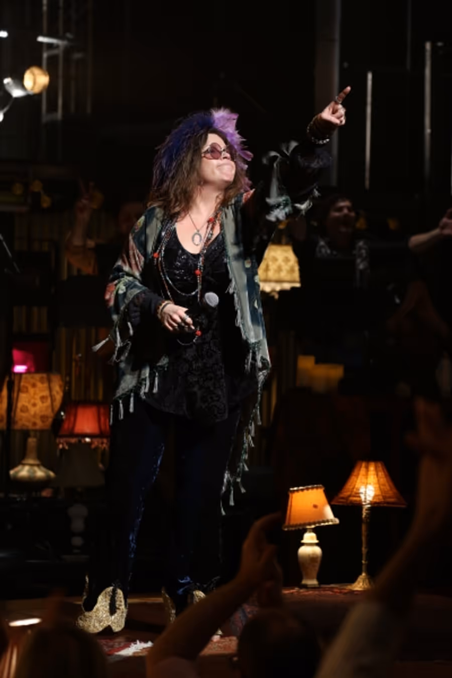 Photo Coverage: Mary Bridget Davies & A NIGHT WITH JANIS JOPLIN Cast Take First Broadway Bow! Image