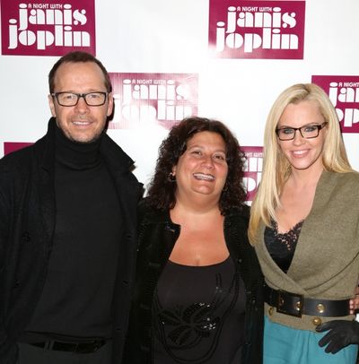 Donnie Wahlberg, Susan DuBow and Jenny McCarthy  Photo