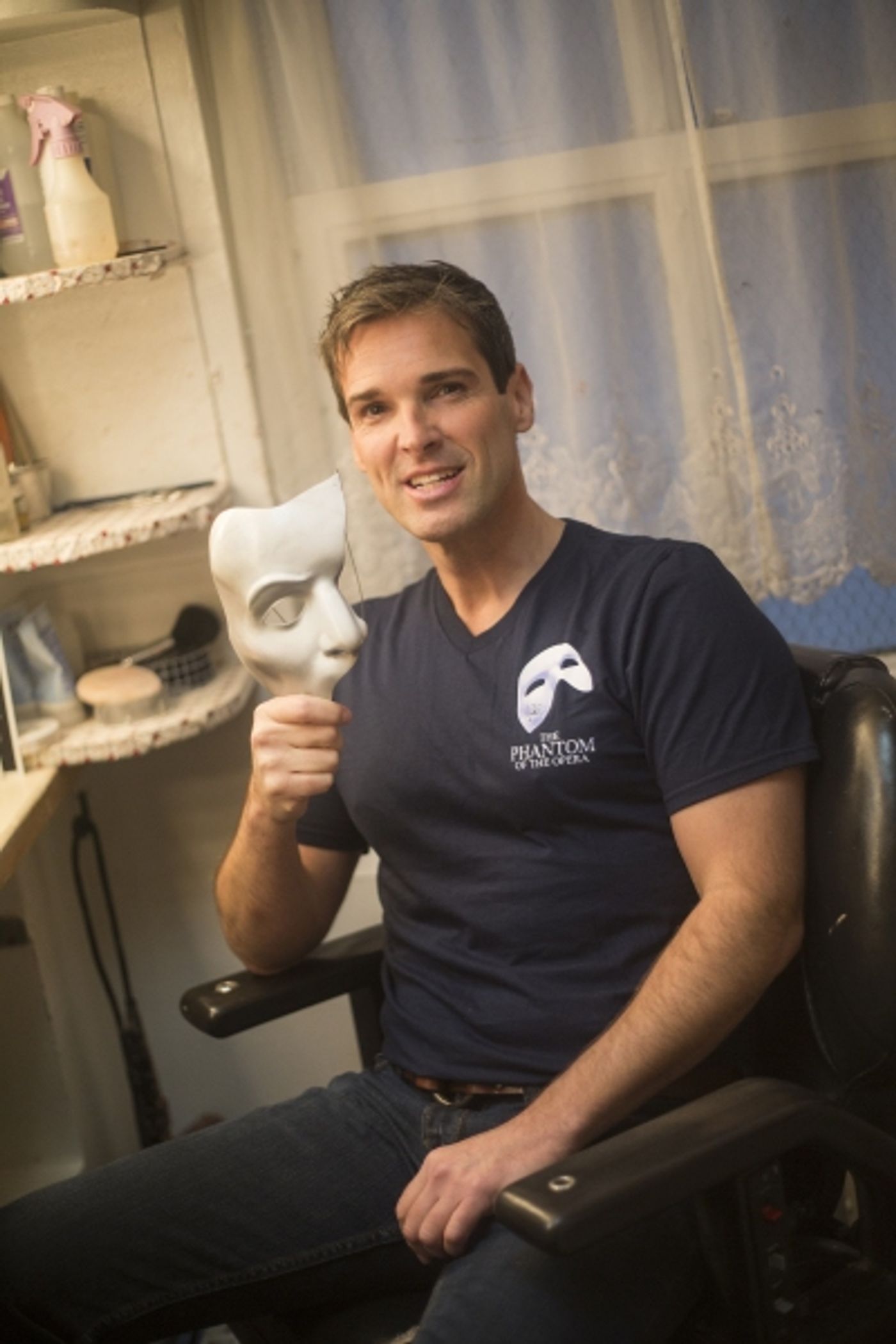 Exclusive Photo Coverage: THE PHANTOM OF THE OPERA  Supports BC/EFA with #Thinkofme Shirts  Image