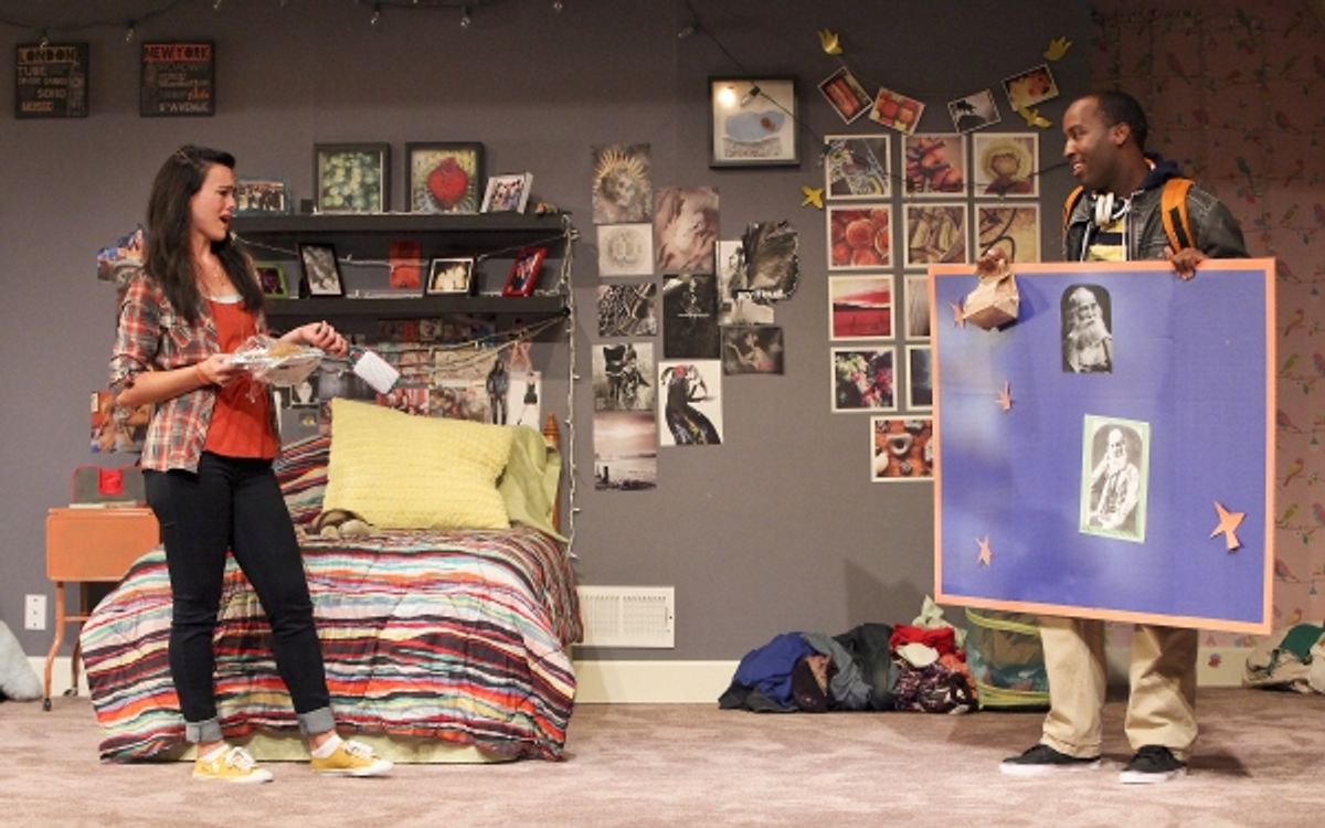 Jessica Lynn Carroll (Caroline) and Devion McArthur (Anthony) at 