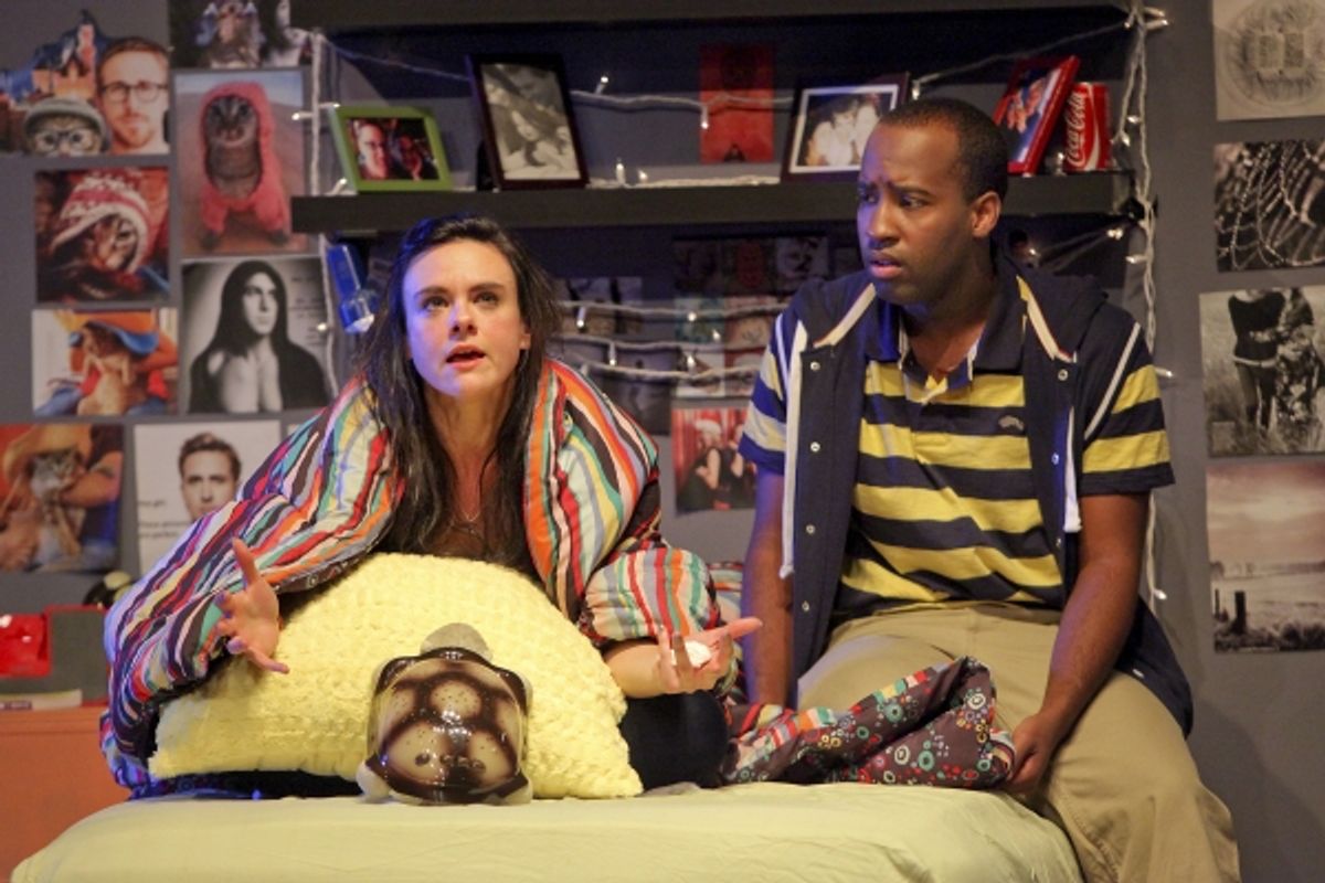 Jessica Lynn Carroll (Caroline) and Devion McArthur (Anthony) at 