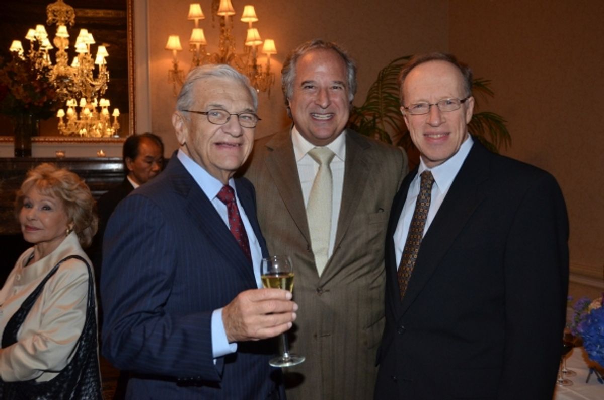 Jerry Cohen, Stewart Lane and Elie Hirschfeld at 