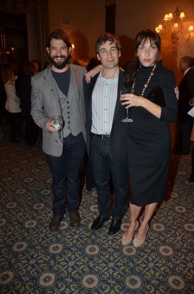 Jimmy Zankel, Scott Schwartz and Pia Zankel Photo