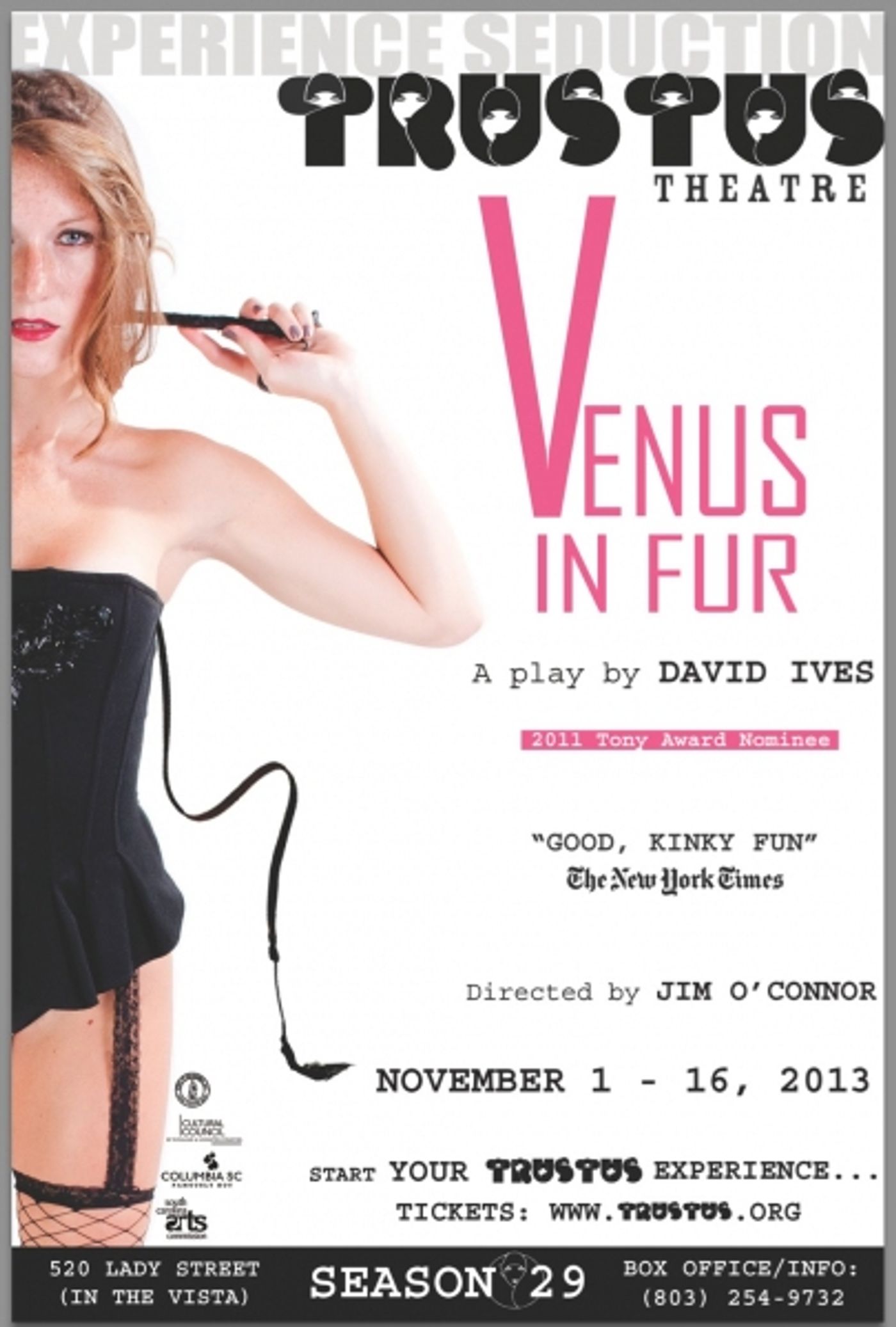Photo Flash: VENUS IN FUR to Play Thigpen Main Stage NOVEMBER 8 - 16 Image