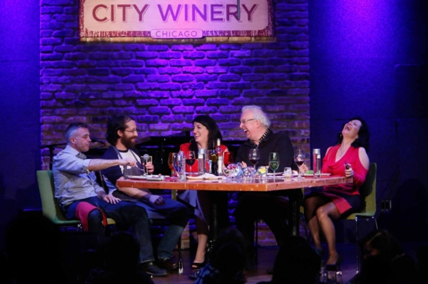 Photo Flash: Phil Emery, Lynne Jordan, Kevin Coval and Jared Wentworth Set for Fear No Art Chicago, 10/21  Image