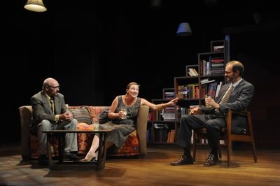 Gordon McConnell as Ben, Dee Covington as Mel and Mark Collins as Leo Photo