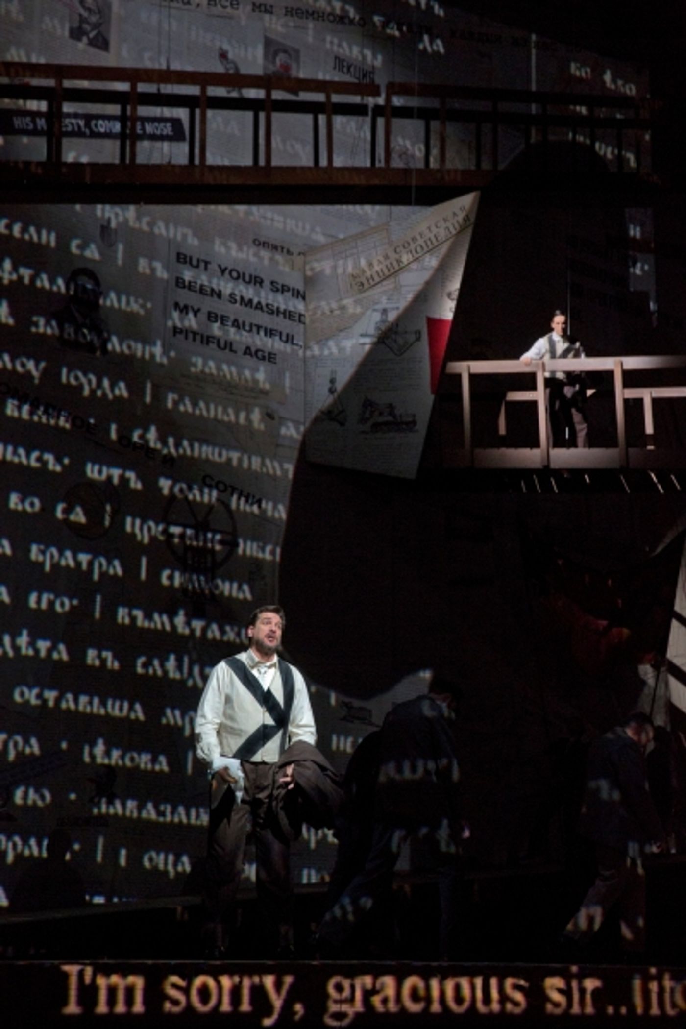 Photo Flash: William Kentridge's Production Of Shostakovich's THE NOSE with Tony Winner Paulo Szot Hits Theatres 10/26 Image