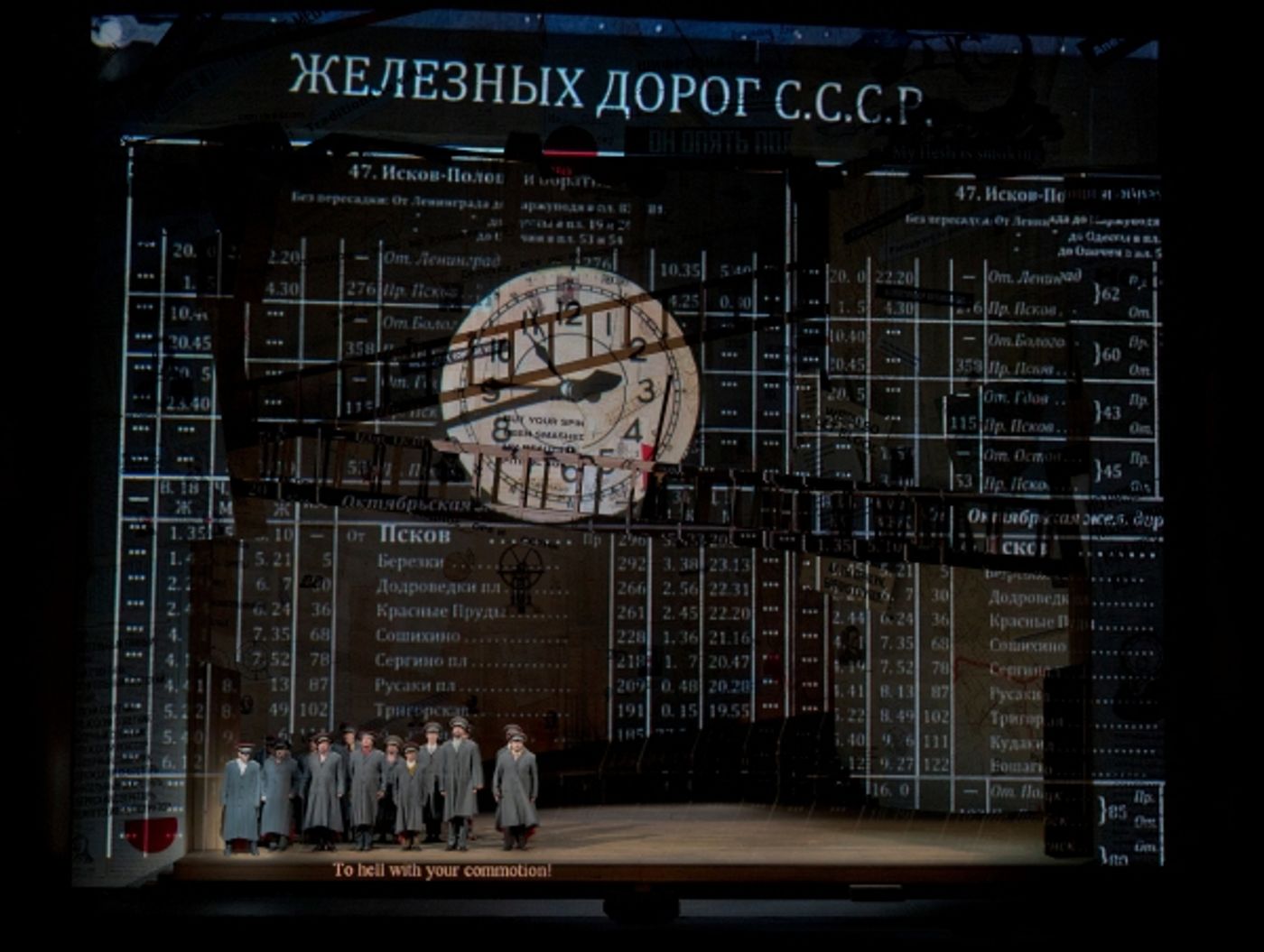 Photo Flash: William Kentridge's Production Of Shostakovich's THE NOSE with Tony Winner Paulo Szot Hits Theatres 10/26 Image