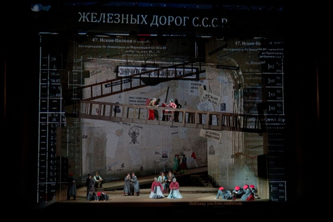 Photo Flash: William Kentridge's Production Of Shostakovich's THE NOSE with Tony Winner Paulo Szot Hits Theatres 10/26 Image