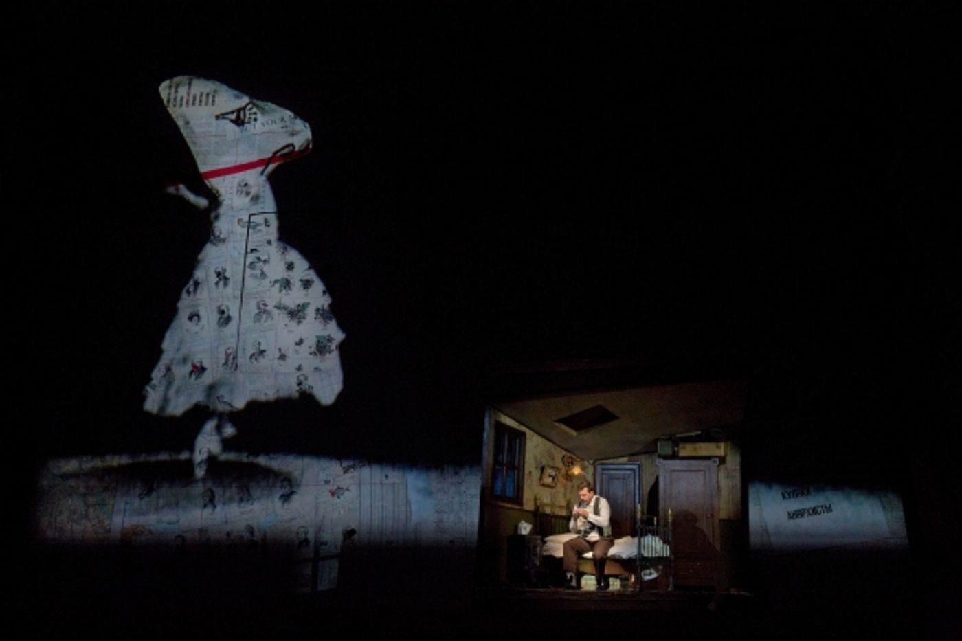 Photo Flash: William Kentridge's Production Of Shostakovich's THE NOSE with Tony Winner Paulo Szot Hits Theatres 10/26 Image