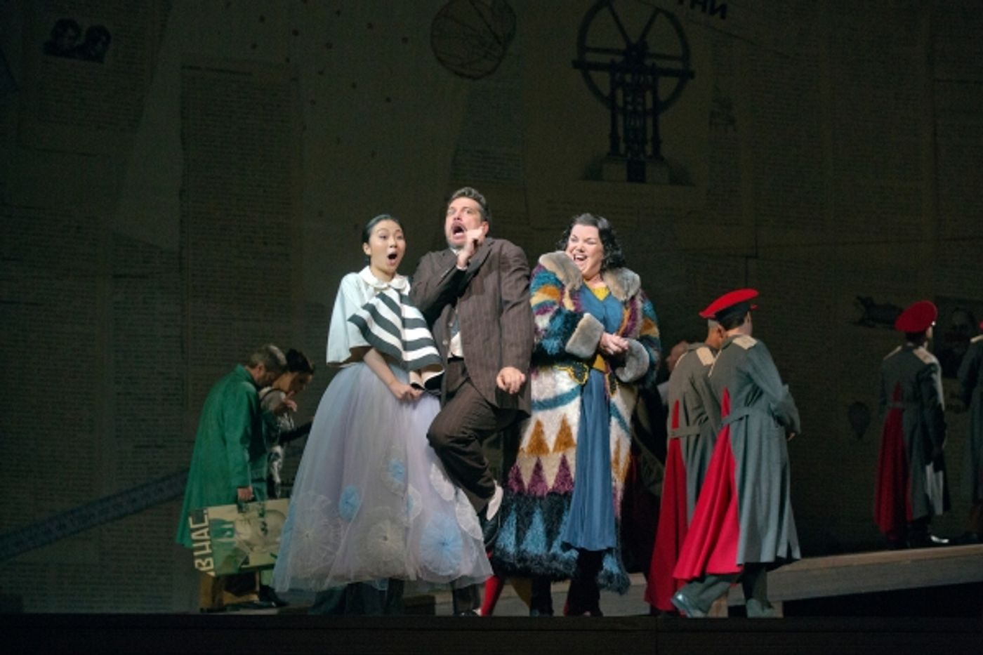 Photo Flash: William Kentridge's Production Of Shostakovich's THE NOSE with Tony Winner Paulo Szot Hits Theatres 10/26 Image