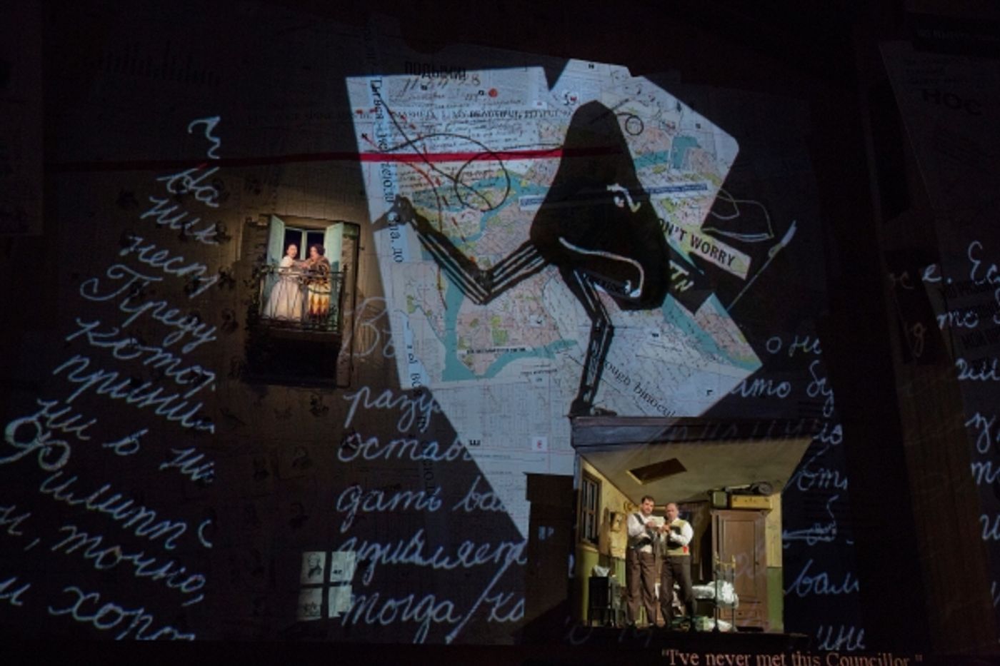 Photo Flash: William Kentridge's Production Of Shostakovich's THE NOSE with Tony Winner Paulo Szot Hits Theatres 10/26 Image