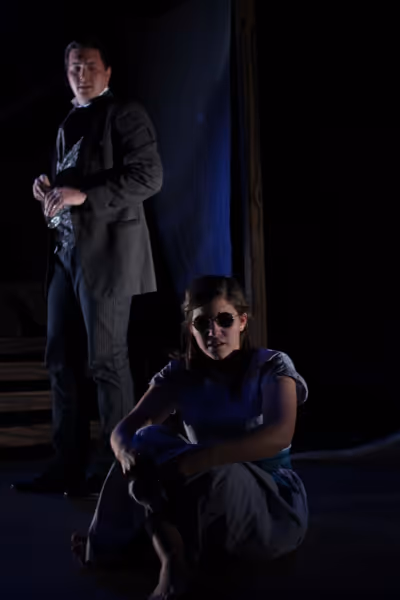 Jeremiah Grady (Mitch Conti) and Lydie Hickman (Laura Jewell)
 Photo