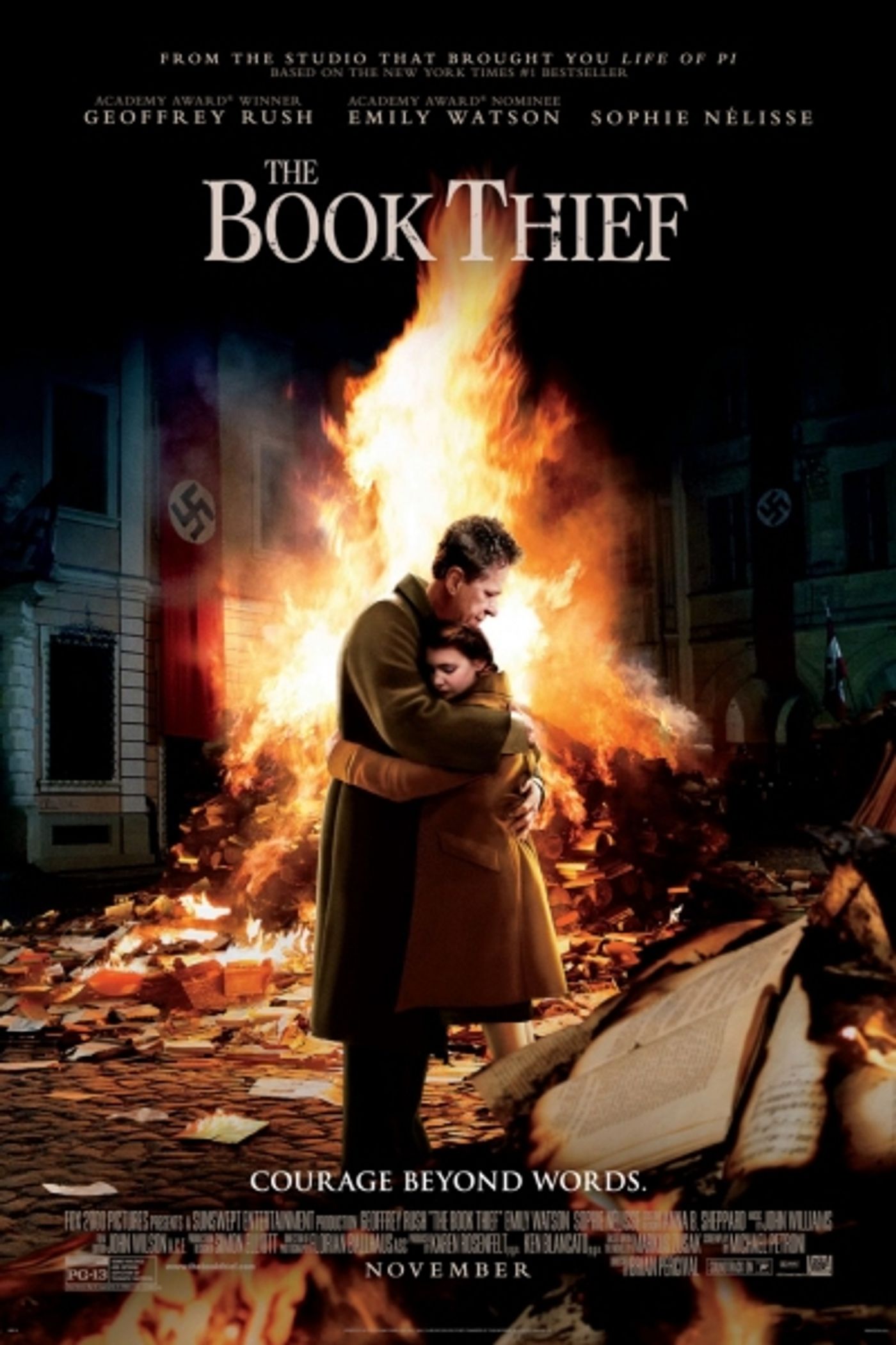 Photo Flash: Geoffrey Rush Featured in New Poster for THE BOOK THIEF!  Image