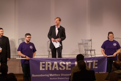 FordÃ¢â‚¬â„¢s Theatre Society Director Paul R. Tetreault speaks Photo