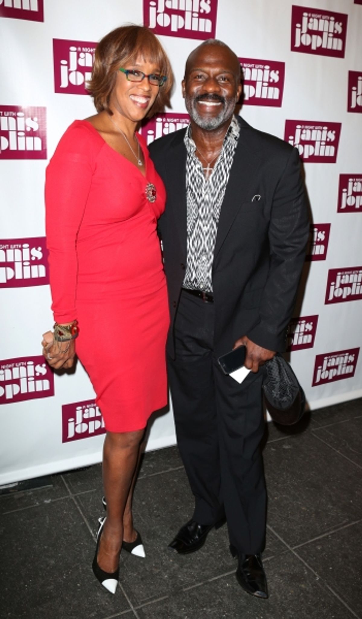 Gayle King and Bebe Winans at 