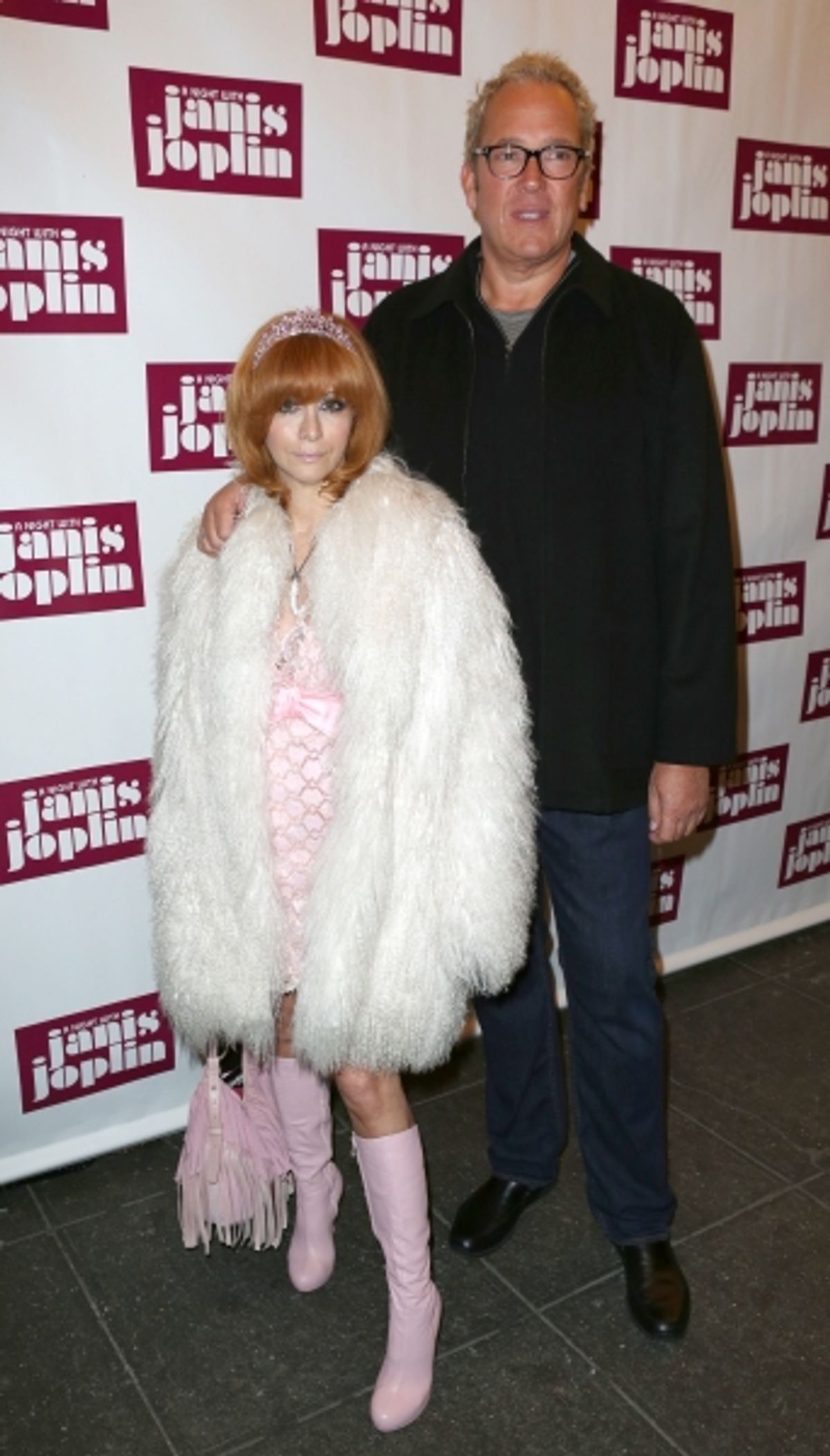 Linda Ramone and Jeff Jampol at 