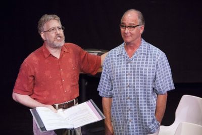 David Fields (Dutch) and Michael Halpin (Dwight)
 Photo